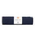 Manduka Yogitoes Non-Slip Yoga Towel – Quick Dry & Eco-Friendly, Midnight
