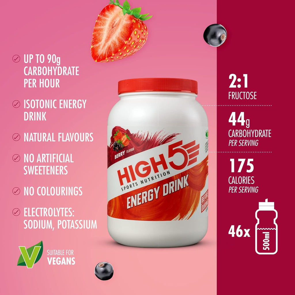 Jolof Store Energy Drink Powder – Isotonic Electrolyte Hydration Fuel