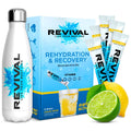 Revival Rehydration Starter Pack | 500ml Steel Bottle & 6 Electrolytes