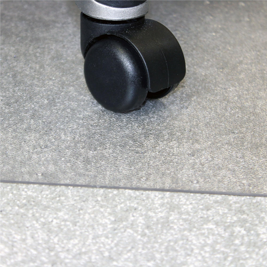 Marvelux Enhanced Polymer Durable Office Chair Mat for Carpets 75 x 120cm - image 3