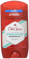 Old Spice High Endurance Pure Sport Deodorant Stick - Long Lasting, 2.25 oz