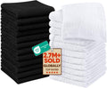 Utopia Towels Cotton Washcloths Set - 100% Ring Spun Cotton, Premium Quality Flannel Face Cloths, Highly Absorbent and Soft Feel Fingertip Towels - image 1