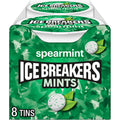 Ice Breakers Sugar Free Spearmint Mints – Breath Freshener (8 Pack)