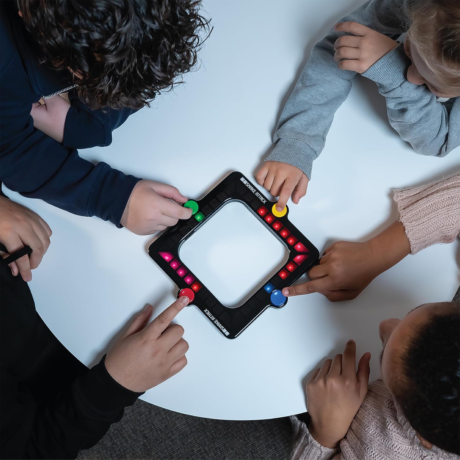 Snaps Snake Attack Handheld Electronic Light Game - Fast Reflex Toy