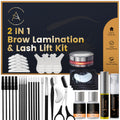 AURAE 2-in-1 Lash Lift & Brow Lamination Kit - Vegan DIY Perm Set