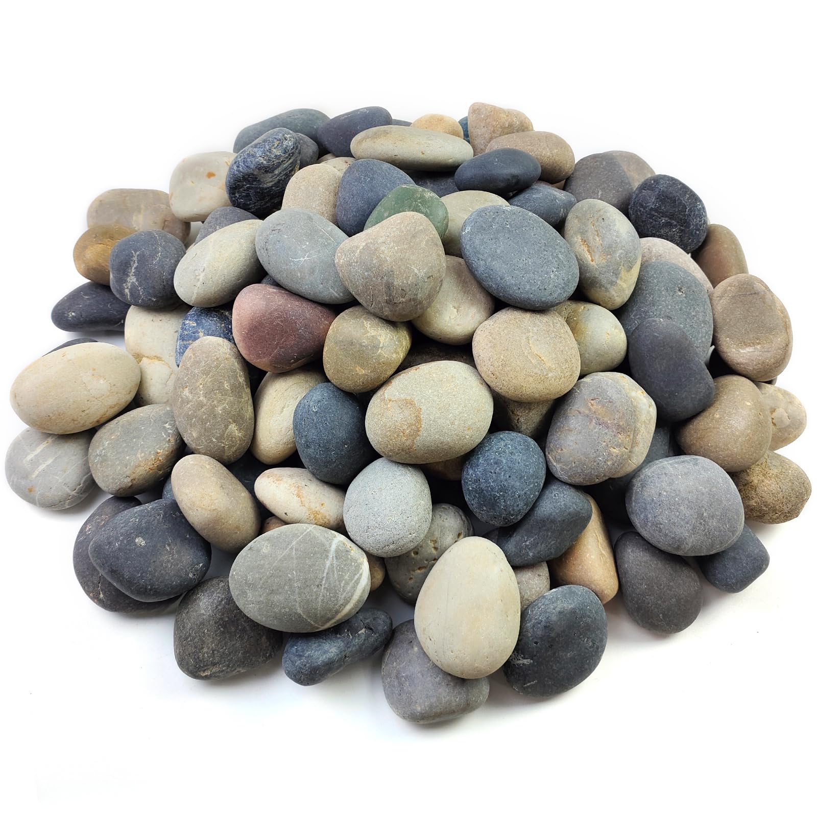 FANTIAN 20 lbs Large Garden Stones | 4-6 cm Natural Decorative Pebbles