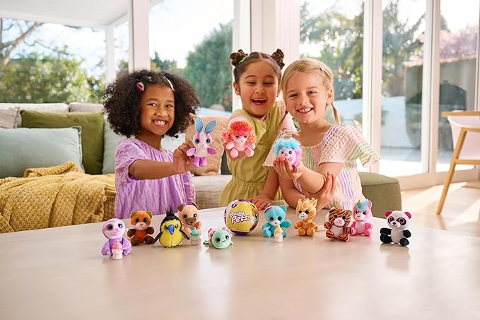 Snaps 5 Surprise Plushy Pets Series 2 – Collectible Stuffed Animal Toy