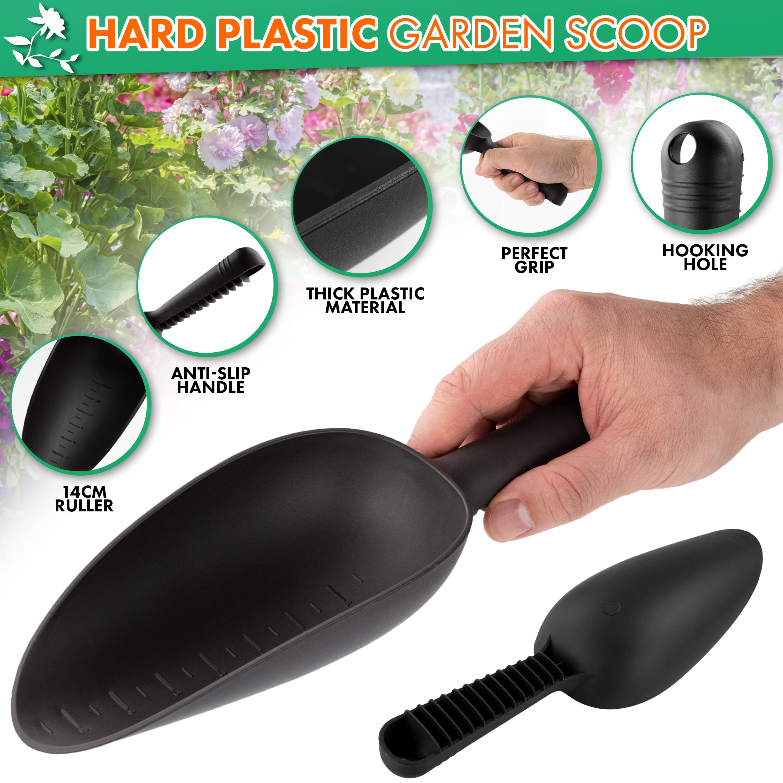 IDSWorld Galvanized Garden Sieve – Soil Shifter with Wooden Handles