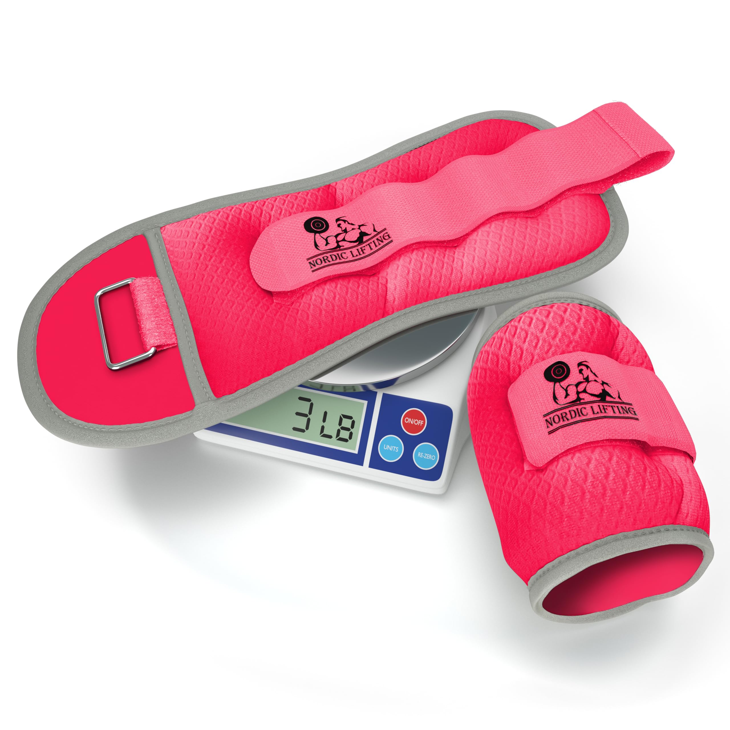 Adjustable Neoprene Ankle and Wrist Weights - 1 Pair Set