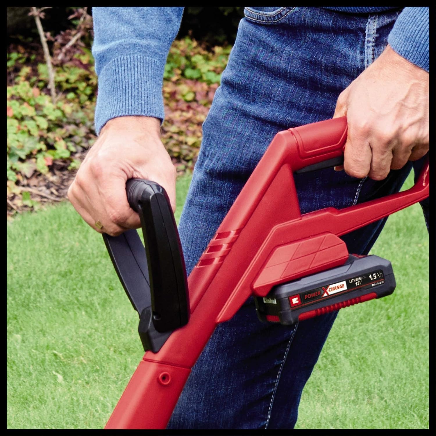 Einhell 18V Cordless Grass Trimmer – 24cm Strimmer with 20 Blades