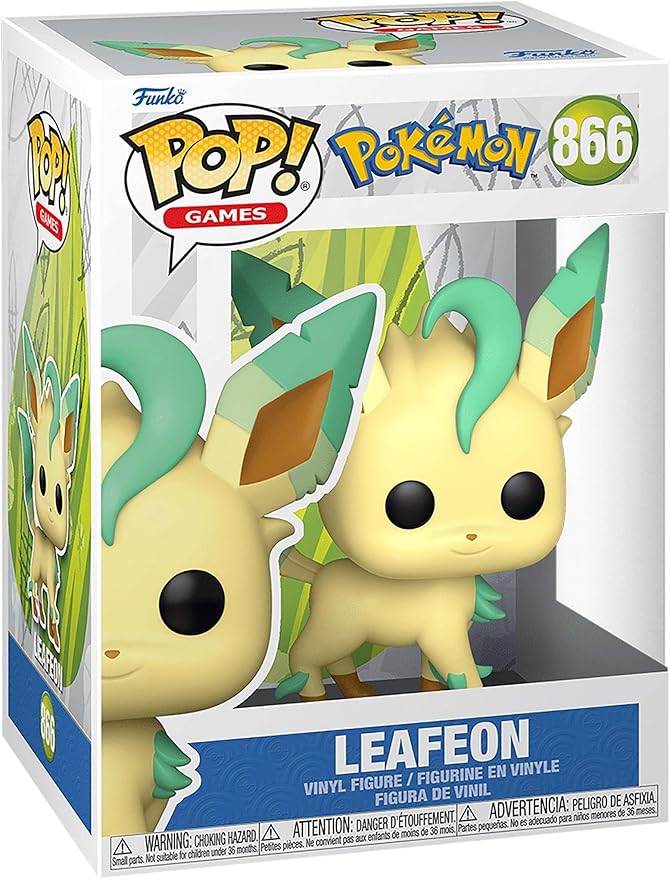 Funko Pop! Games: Pokemon – Leafeon Vinyl Collectible Figure by Snaps