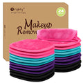 Orighty Reusable Makeup Remover Cloths – 24 Pack Soft Microfiber Pads