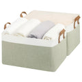 StorageWorks Storage Baskets for Shelves, Foldable Fabric Closet Storage Boxes with Handles, Wardrobe Organiser Boxes - image 1