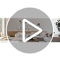 Pipishell Set of 6 Paulownia Wood Floating Shelves | Rustic Wall Decor