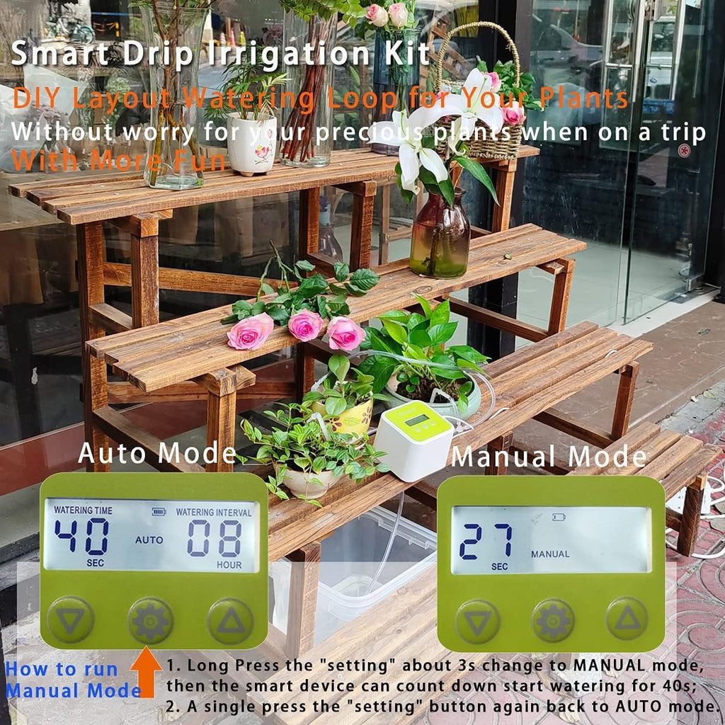 WOWLED Automatic Drip Irrigation System | Indoor Smart Self Watering Kit