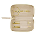 ZWILLING 3-Piece Manicure Set | Gold Edition Stainless Steel Travel Case