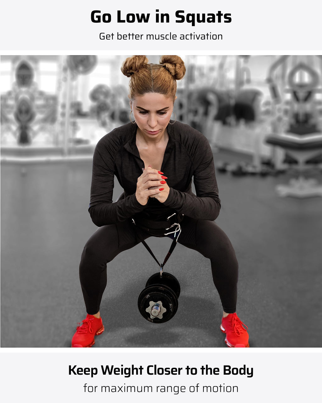 THEFITGUY Heavy Duty Dumbbell & Barbell Loading Straps for Dips