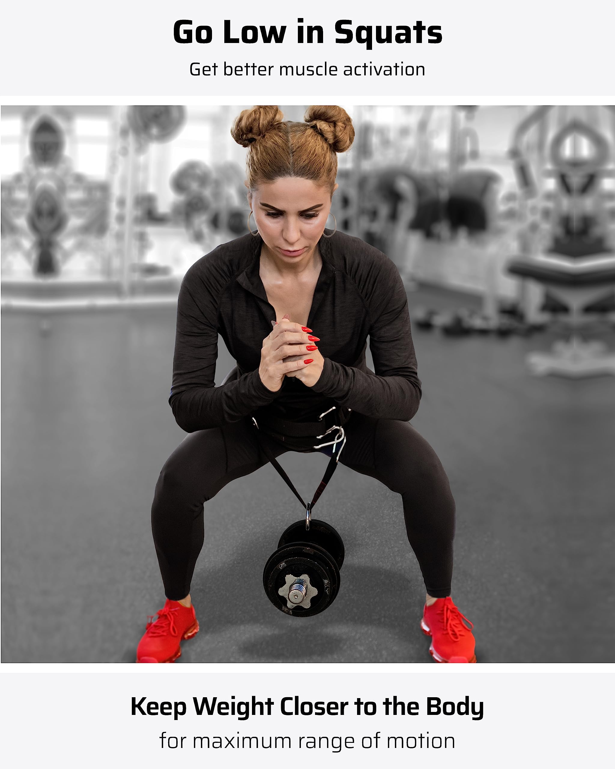 THEFITGUY Heavy Duty Dumbbell & Barbell Loading Straps for Dips