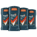 Degree Men Adventure Antiperspirant Deodorant Stick, 2.7 oz (4 Pack)