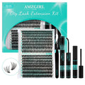 Jolof Store DIY Lash Extension Kit - 320Pcs Cluster Lashes with Bond & Seal