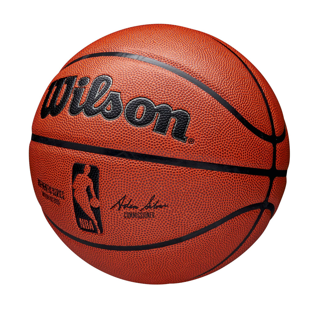Wilson NBA Authentic Series Basketball | Size 7 Composite Leather Brown