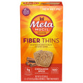 Metamucil MultiGrain Fiber Wafers – Cinnamon Spice Digestive Snack, 12ct