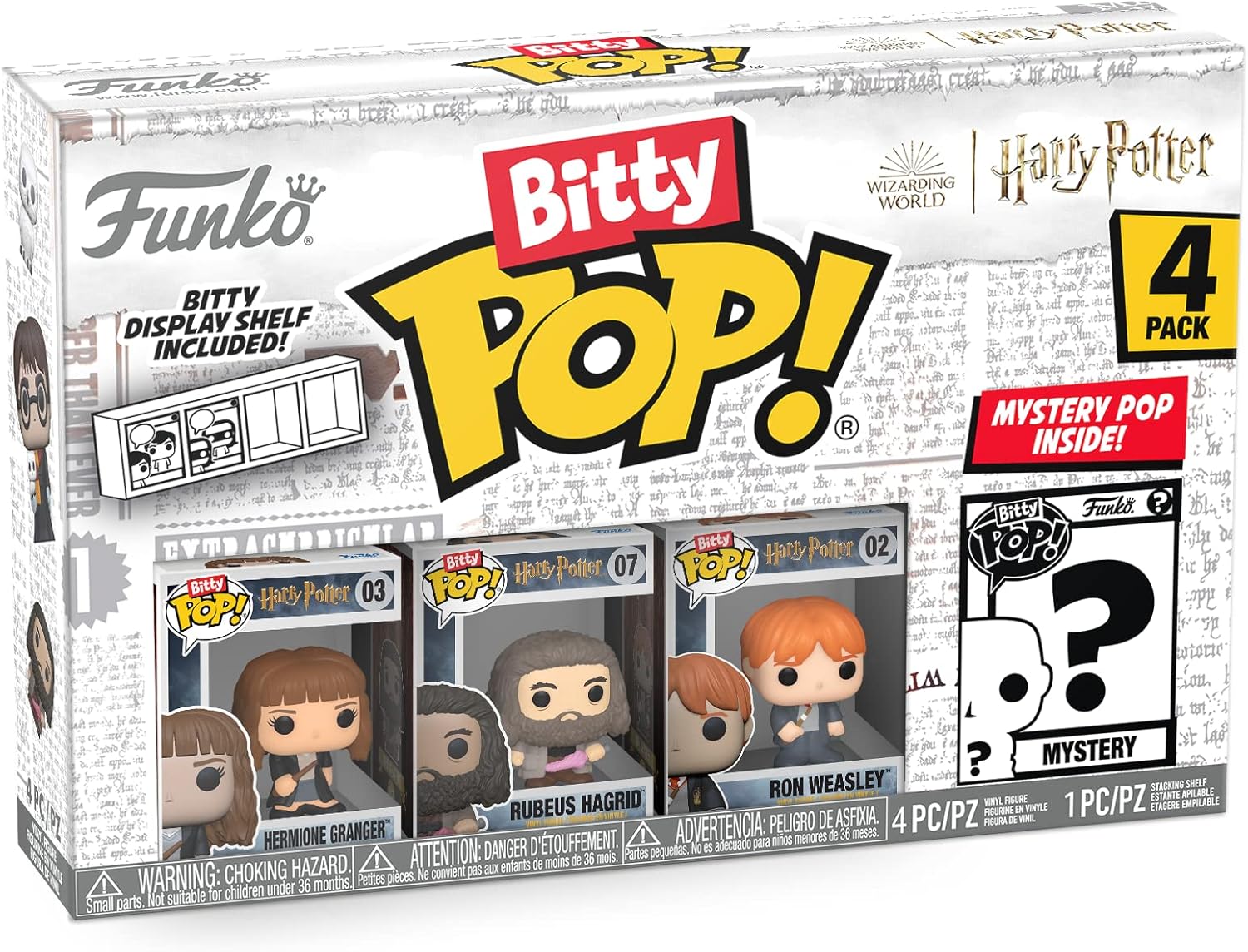 Funko Bitty Pop! Harry Potter Series 1 - 4-Pack Vinyl Figures