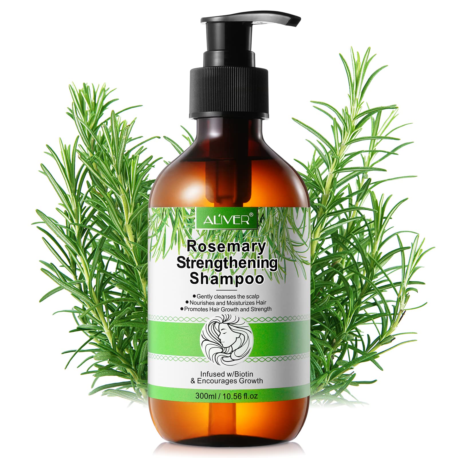 Jolof Store Rosemary Mint Hair Growth Shampoo with Biotin - 300ml