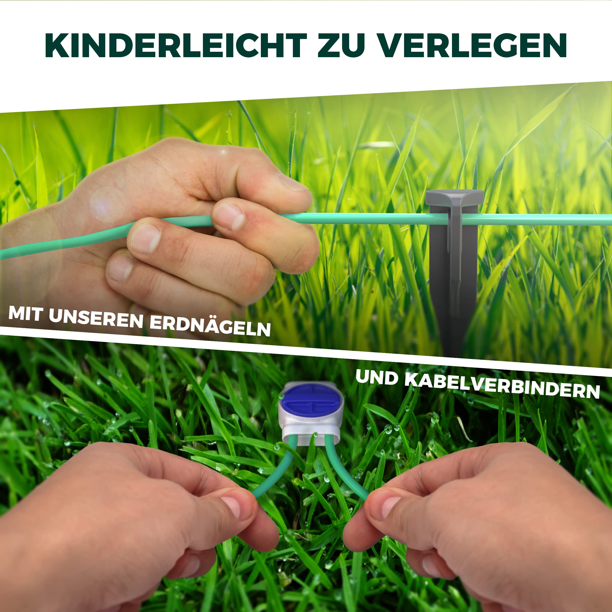 Kanoo Boundary Cable for Robotic Lawnmowers – Durable Garden Wire