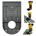 Jolof Store Router Guide Rail Adaptor for Dewalt Trimmer DCW600N
