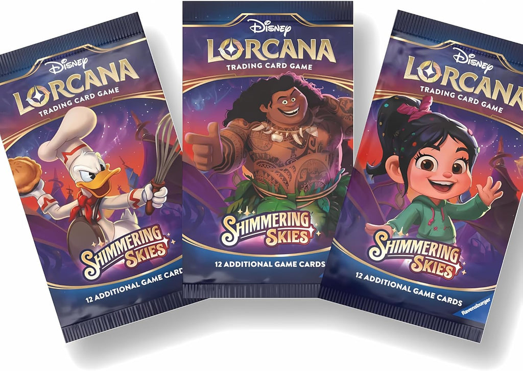 Disney Lorcana TCG: Shimmering Skies Booster Pack - Trading Cards