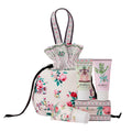 Cath Kidston Travel Beauty Gift Set | Yuzu & Sage Skincare with Bag