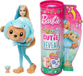 Barbie Cutie Reveal Doll - Teddy Bear in Dolphin Costume with 10 Surprises