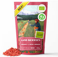 NaturaleBio Organic Goji Berries – 950g Dried Fruit Superfood Snack