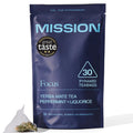 Mission Focus Yerba Mate Tea – Mint & Liquorice – 30 Pyramid Bags