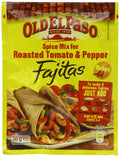 Old El Paso Roasted Tomato & Pepper Fajita Seasoning Mix - 24 Pack