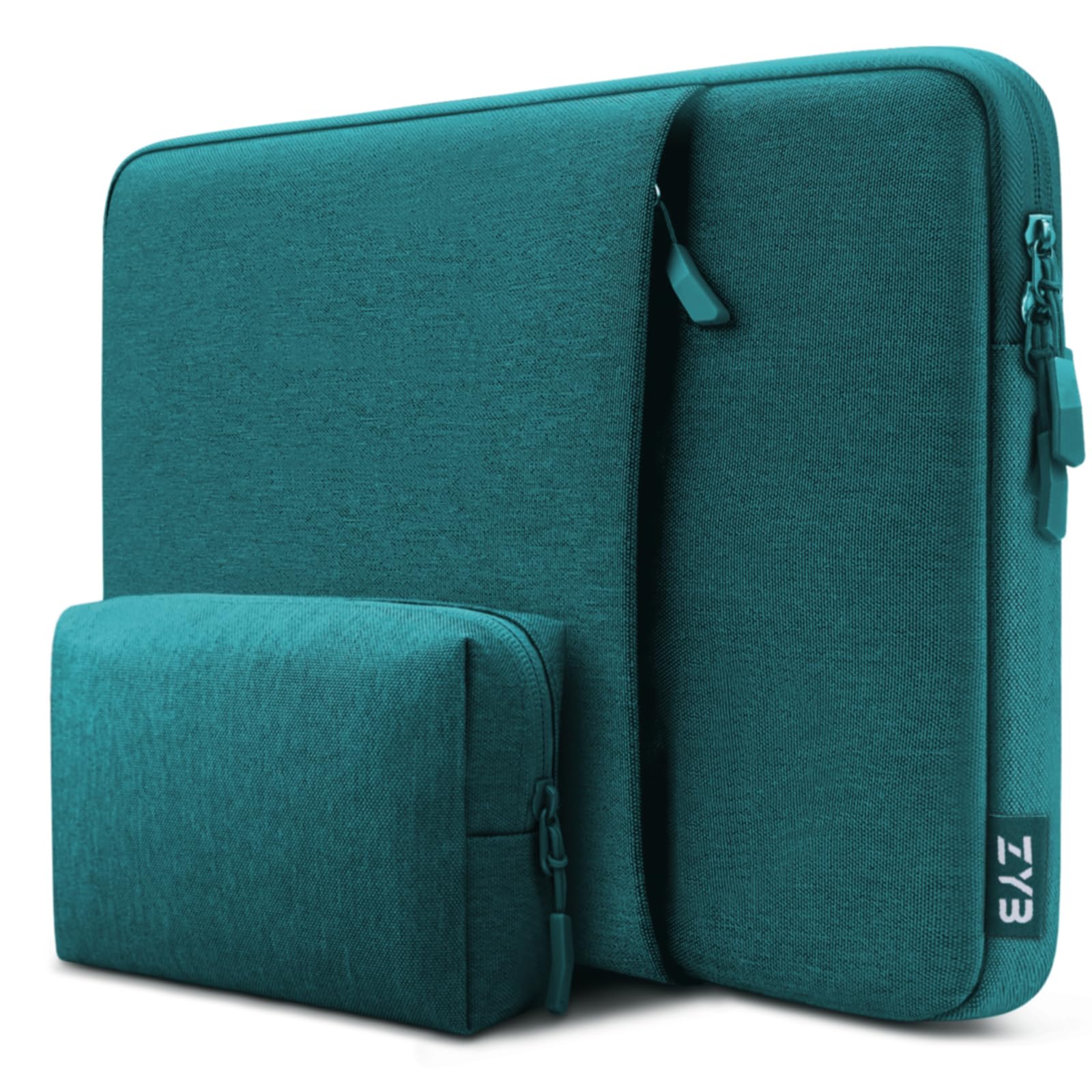 ZYB 15.6 Inch Laptop Sleeve – Shockproof Waterproof Case with Accessory Bag