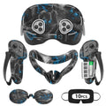 Tyasoleil VR Silicone Case Set for Meta Quest 3S - 5-in-1 Accessory Kit