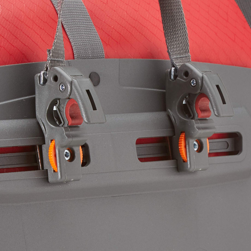 VAUDE Aqua Back Single 24L Waterproof Bike Pannier Bag - Red Tarpaulin