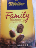 Tchibo Family Ground Roasted Coffee - 250g Multipack (3 Pack)