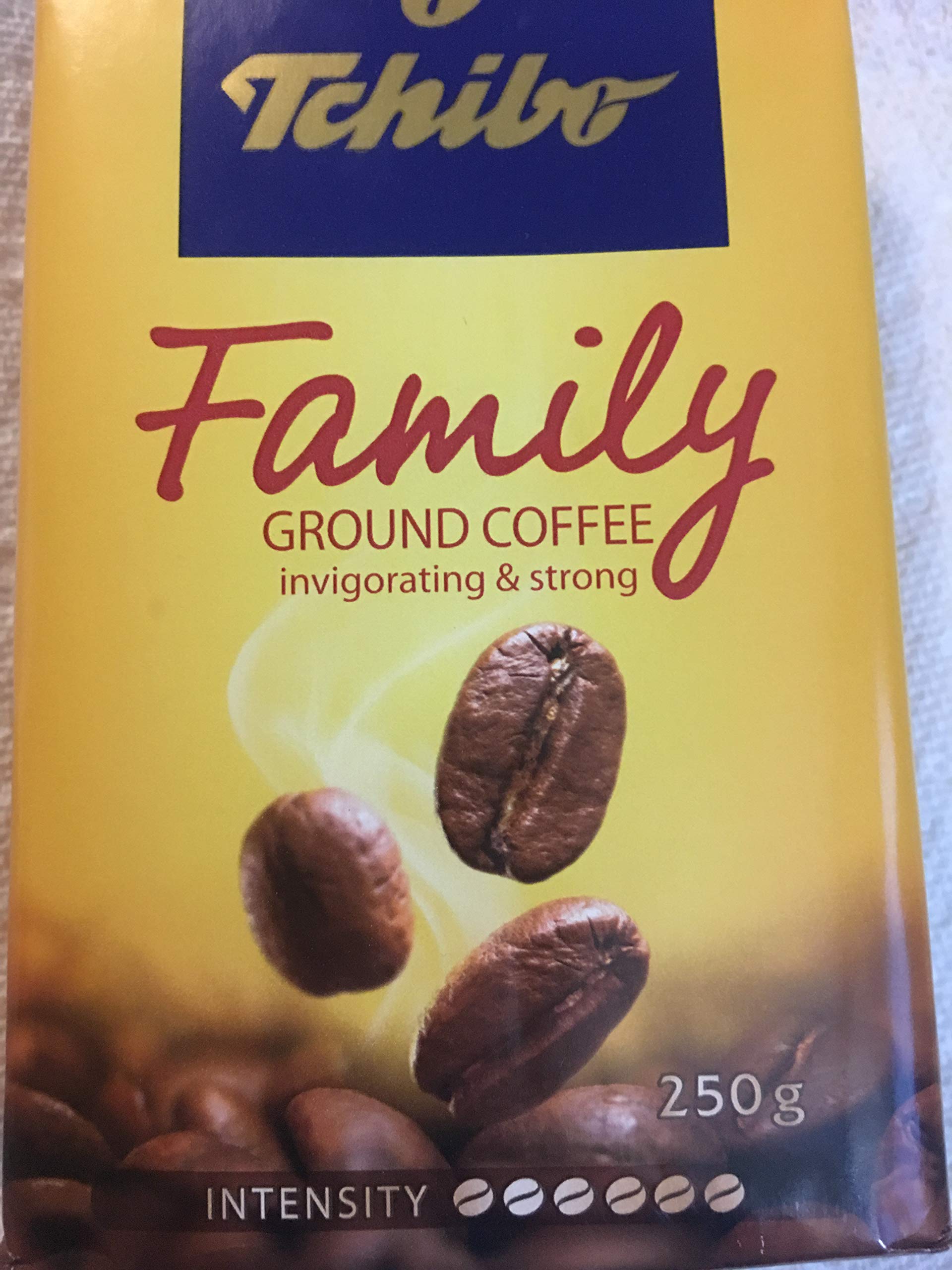 Tchibo Family Ground Roasted Coffee - 250g Multipack (3 Pack)