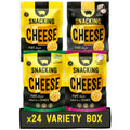 Serious Pig Snacking Cheese Variety Pack - 3 Flavours (24 x 24g)