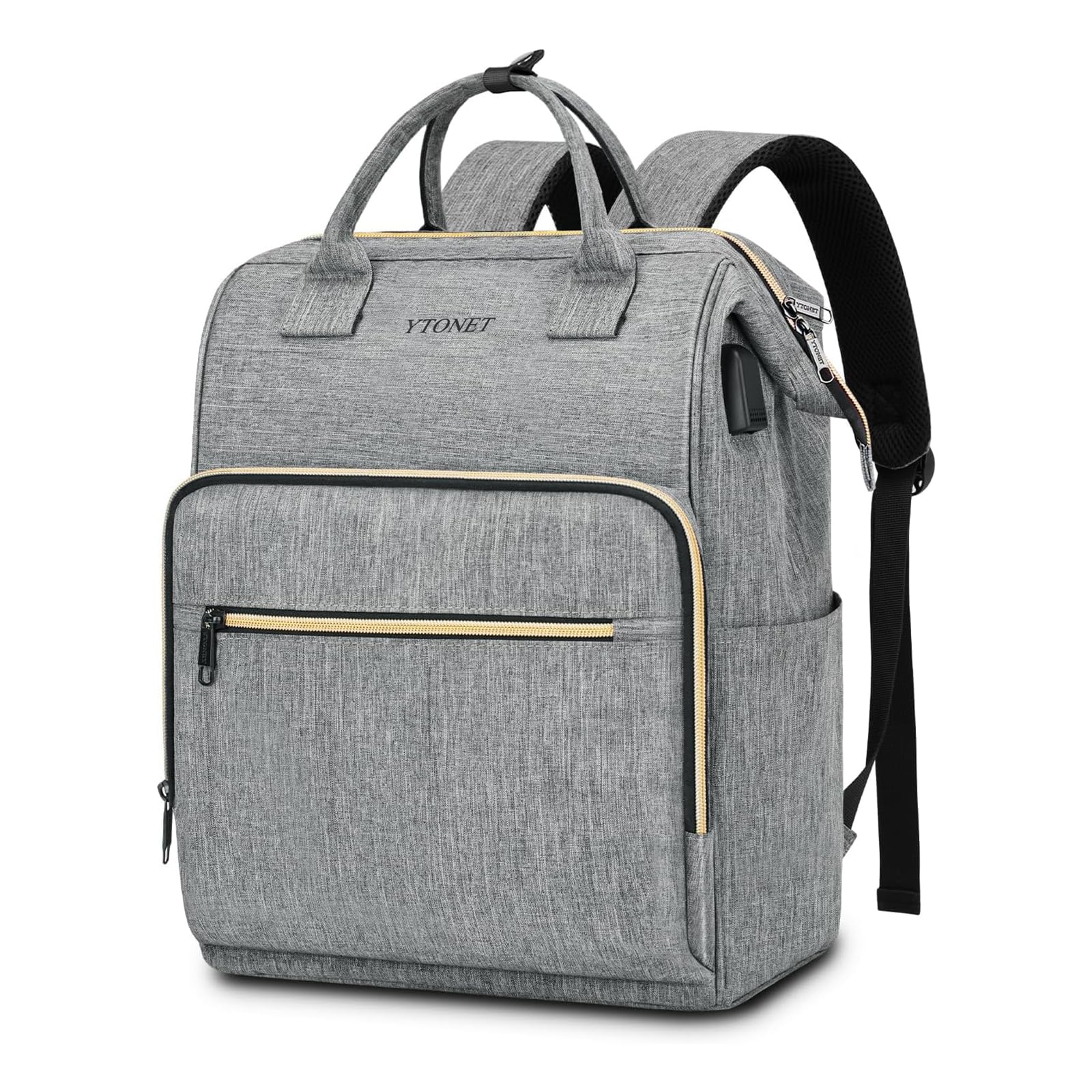 Ytonet Laptop Backpack for Women | 15.6 Inch Water Resistant Work Bag