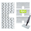 JUYLTOOL 4 Pack Replacement Pads for Shark Klik n' Flip Steam Mop