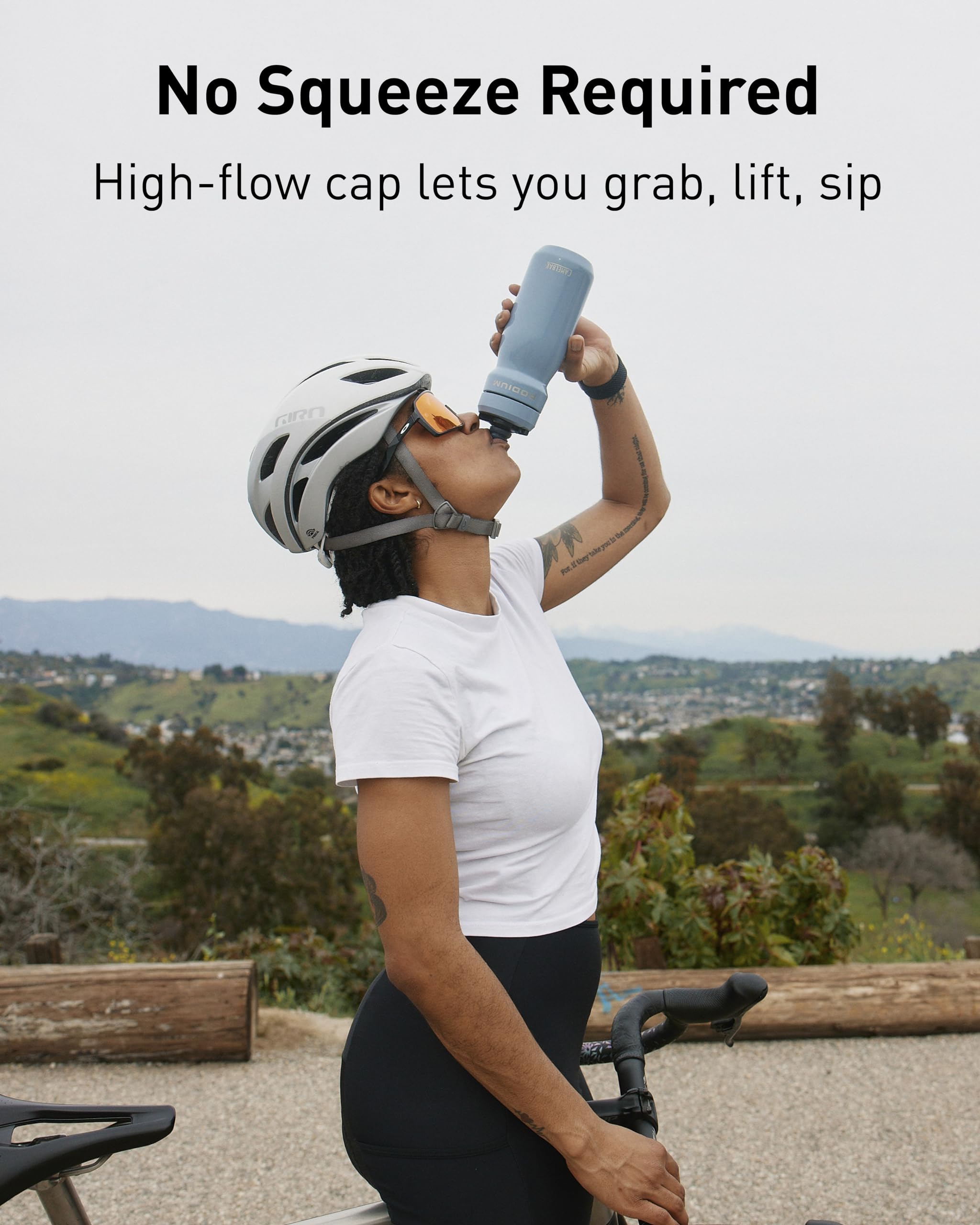 CamelBak Podium Insulated Stainless Steel Water Bottle - Stone 18oz