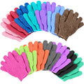 Duufin Exfoliating Gloves - 14 Pairs Nylon Body Scrubber for Shower