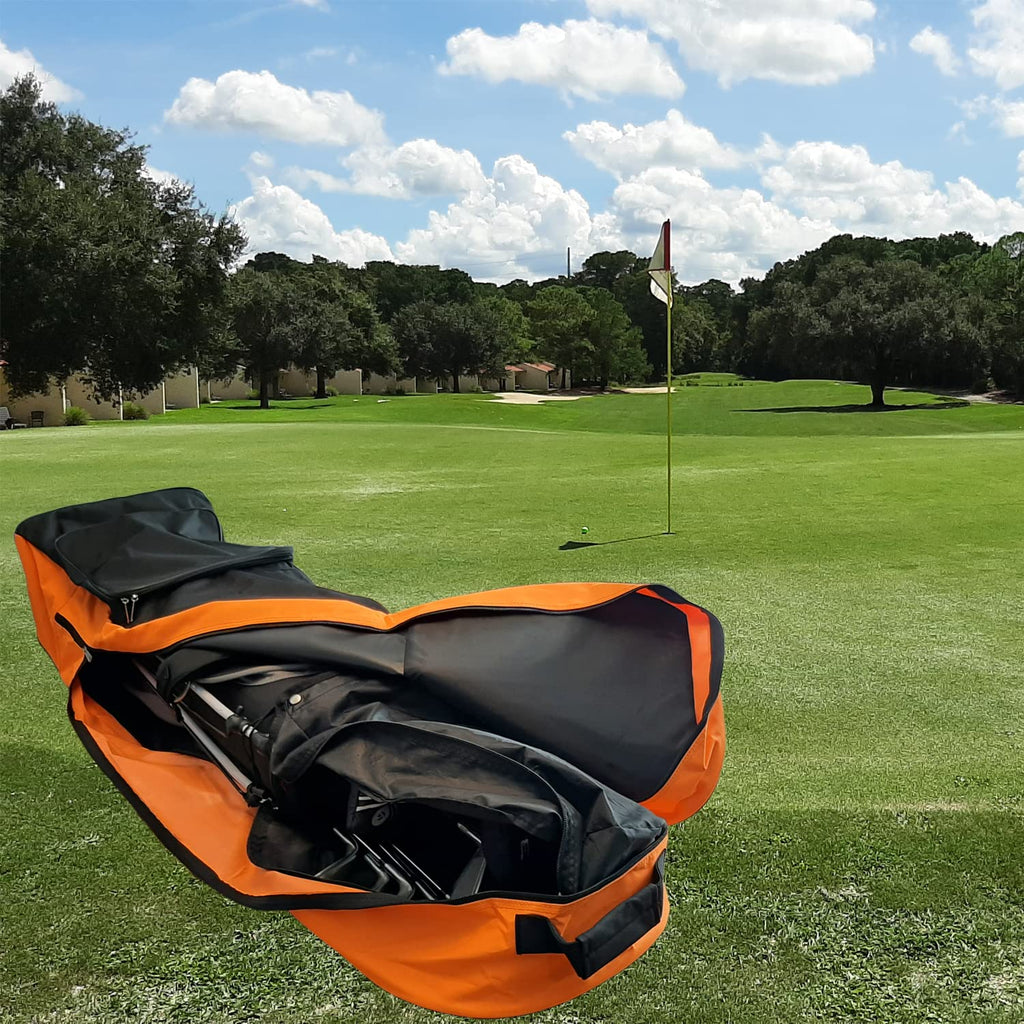 Fortitude Sports Golf Travel Bag - Durable Waterproof Wheeled Flight Case