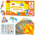 Jolof Store Origami Kit for Kids – 204 Sheets DIY Art & Craft Set