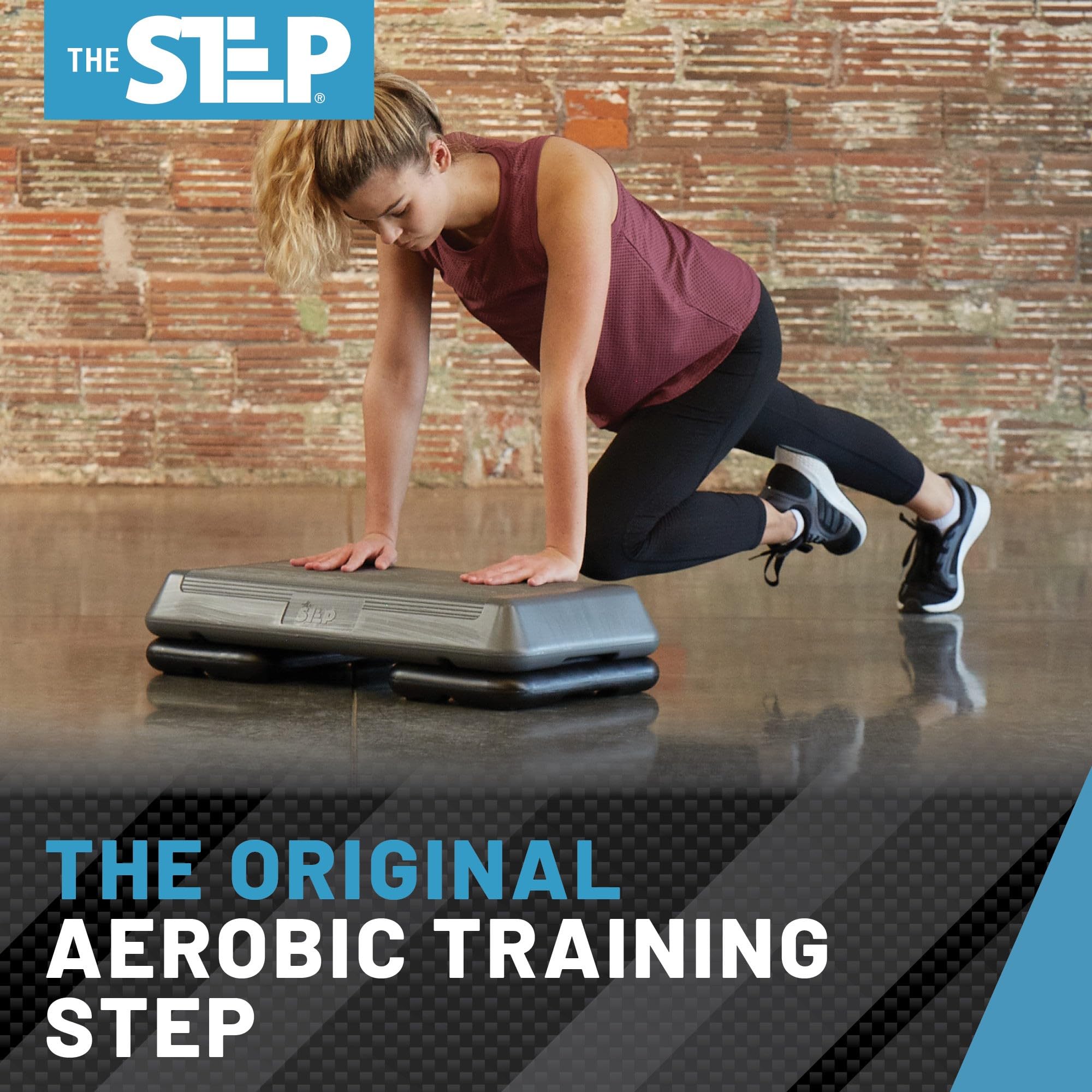 The Step Original Aerobic Platform - Circuit Size Adjustable Stepper