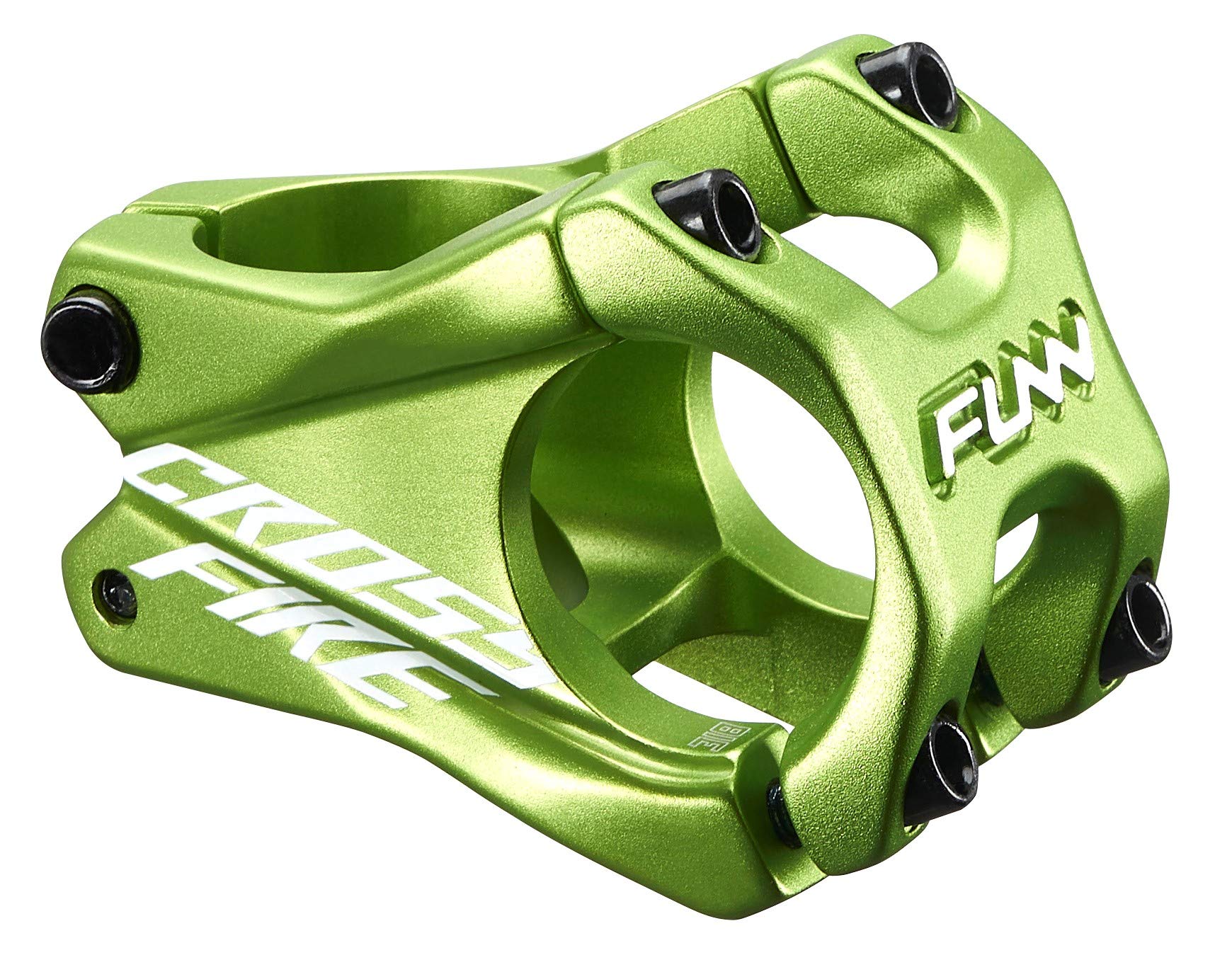 Funn Crossfire MTB Stem | 31.8mm Clamp | 35mm Alloy Bike Stem - Green